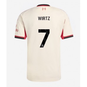 Liverpool Florian Wirtz #7 Bortatröja 2025-26 Kortärmad